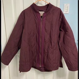 Woman Within Quilted Jacket. 18/20
